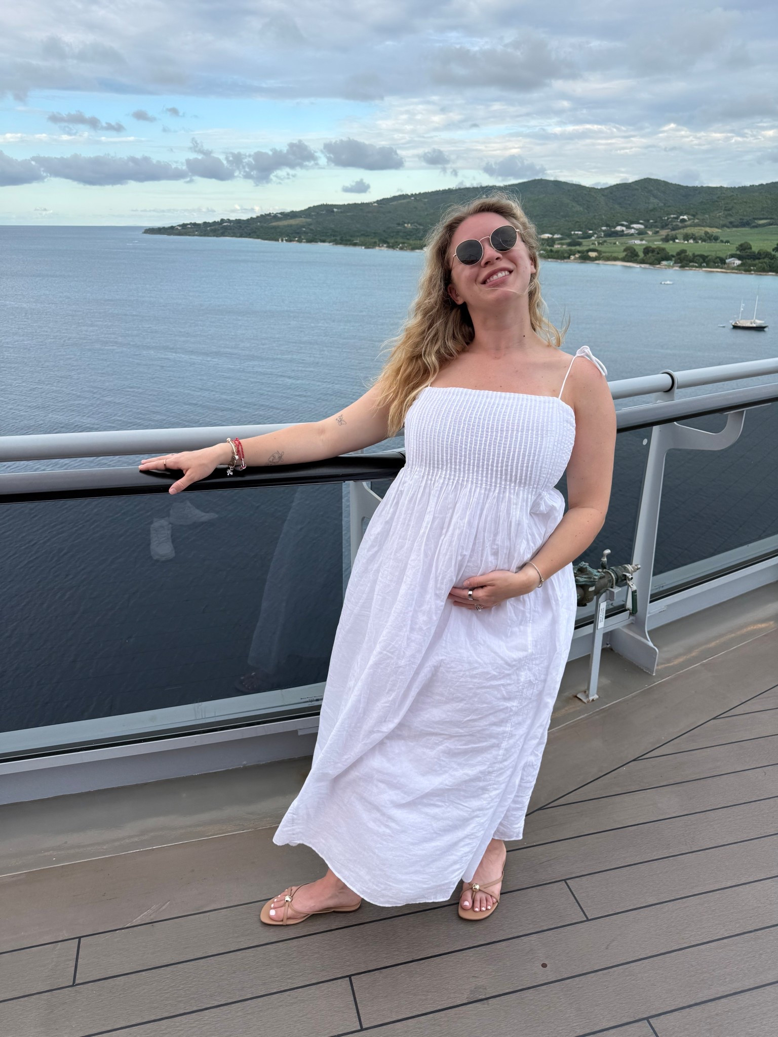 Summer dress from Abercrombie that I wore on my cruise (size large) and perfect while pregnant! 

#LTKFindsUnder100 #LTKootd #LTKBump