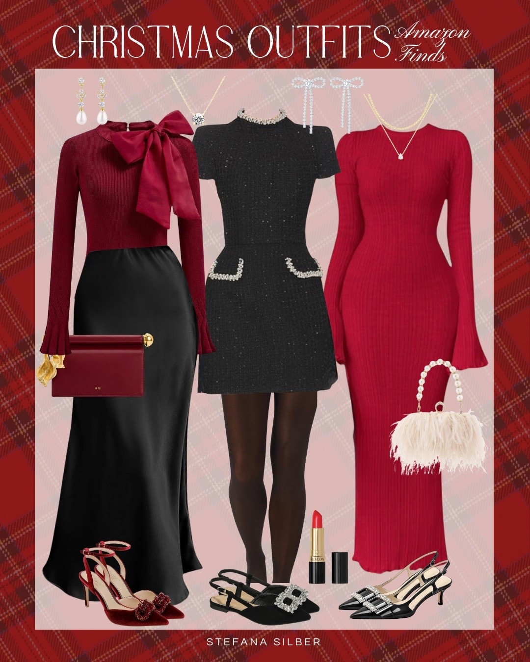Christmas outfits, holiday party dress 

 #LTKHoliday #LTKSeasonal #LTKParties