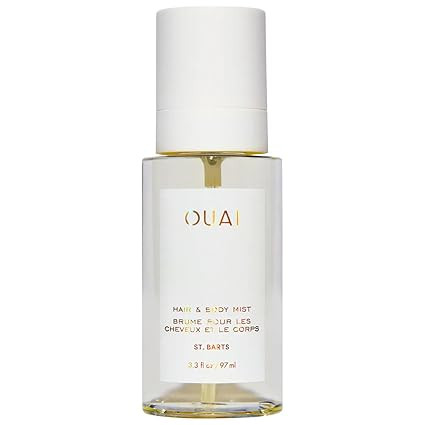 OUAI St. Barts Hair and Body Mist - Tropical-Scented Hair Perfume and Body Spray - Notes of Drago... | Amazon (US)