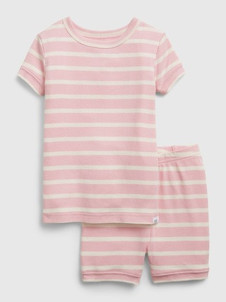 babyGap 100% Organic Cotton Stripe PJ Set | Gap (US)