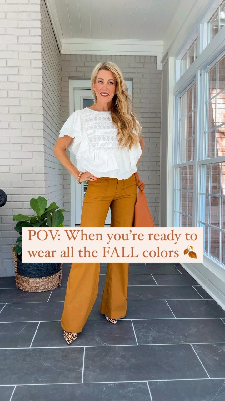 Fall looks for everyday casual wear! Who’s ready for all the colors? 
Wearing 25 in all pants
XS in tops 


#LTKStyleTip #LTKSeasonal #LTKWorkwear