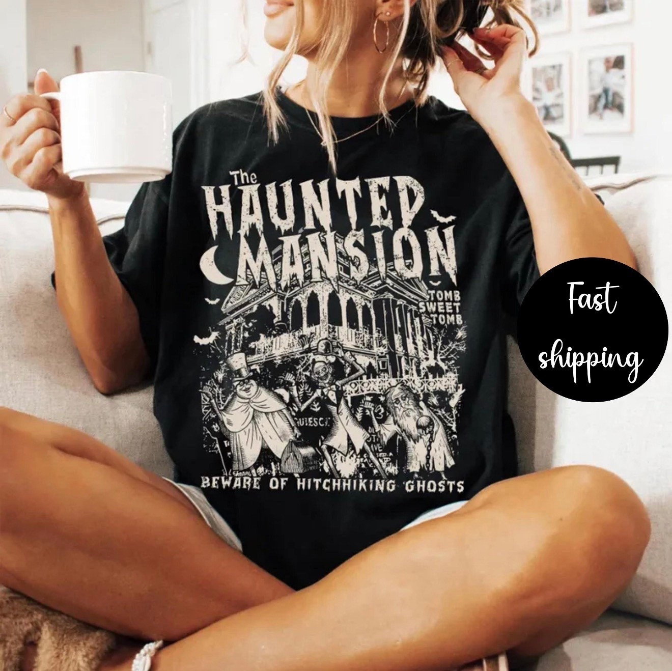 50% off! 

Retro The Haunted Mansion Shirt, Disney Spooky Season Shirt, Madam Leota Hitchhiking Ghosts, Halloween Gothic Family Shirt Comfort Colors Disney work outfit ideas

#LTKSaleAlert #LTKootd #LTKTravel