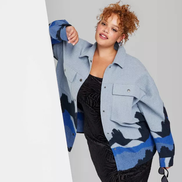 Women's Cozy Shacket - Wild Fable™ | Target