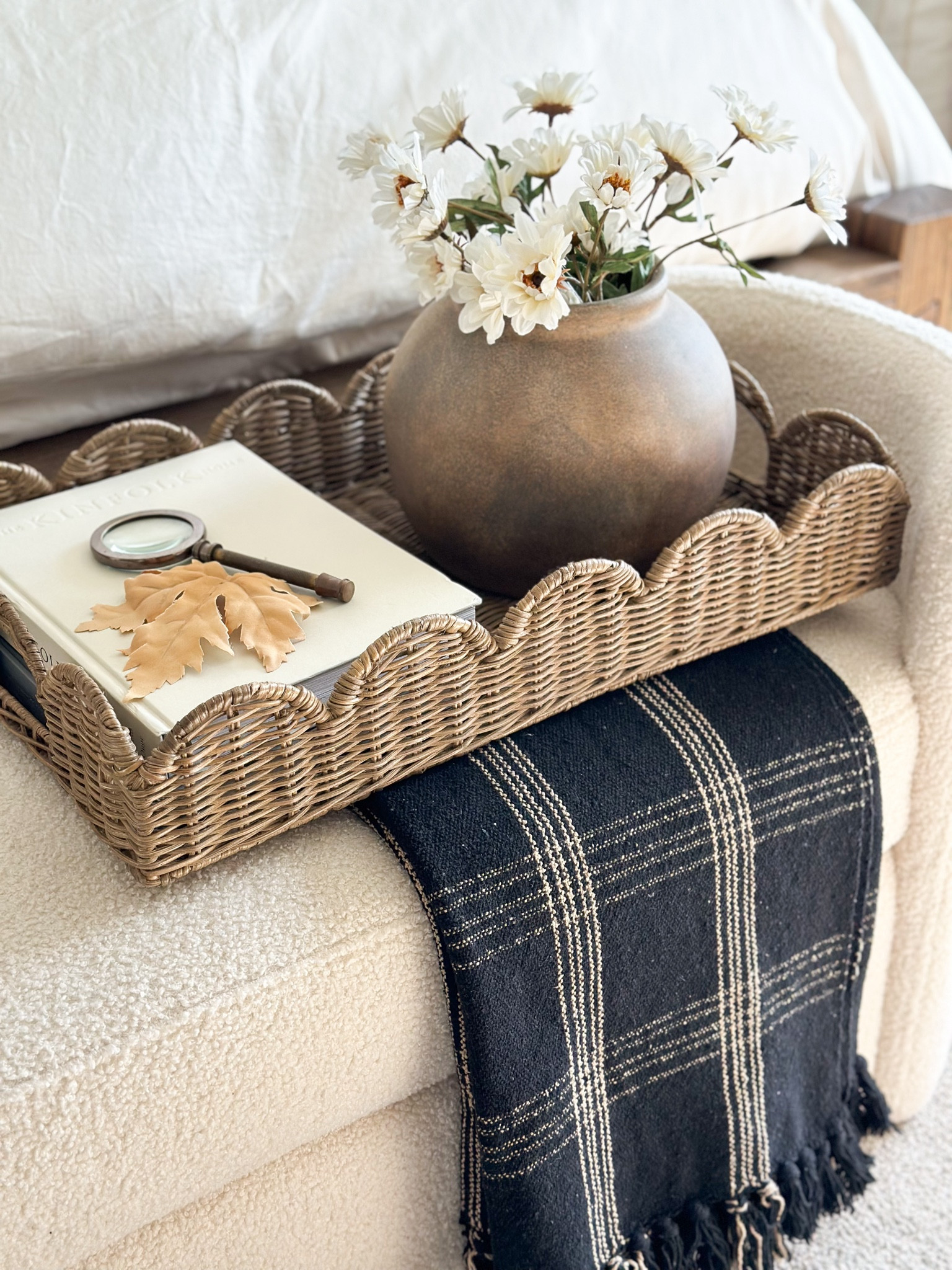 Cozy fall bedroom decor.

#LTKSeasonal #LTKFindsUnder50 #LTKHome