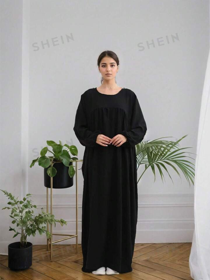 Loose And Flowy Style Dress For Women, Suitable For Casual And Chic Looks | SHEIN