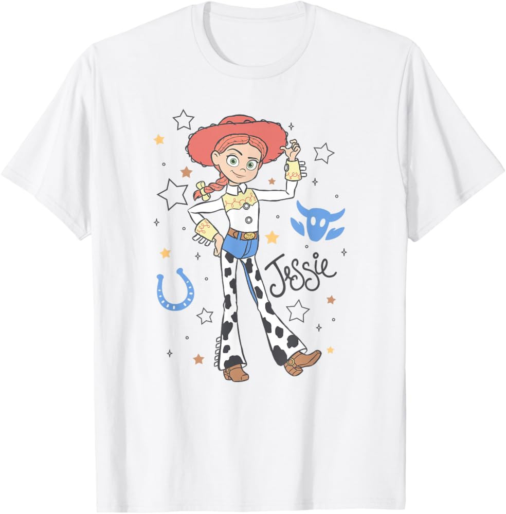 Disney Pixar Toy Story Jessie's Signature Portrait T-Shirt | Amazon (US)