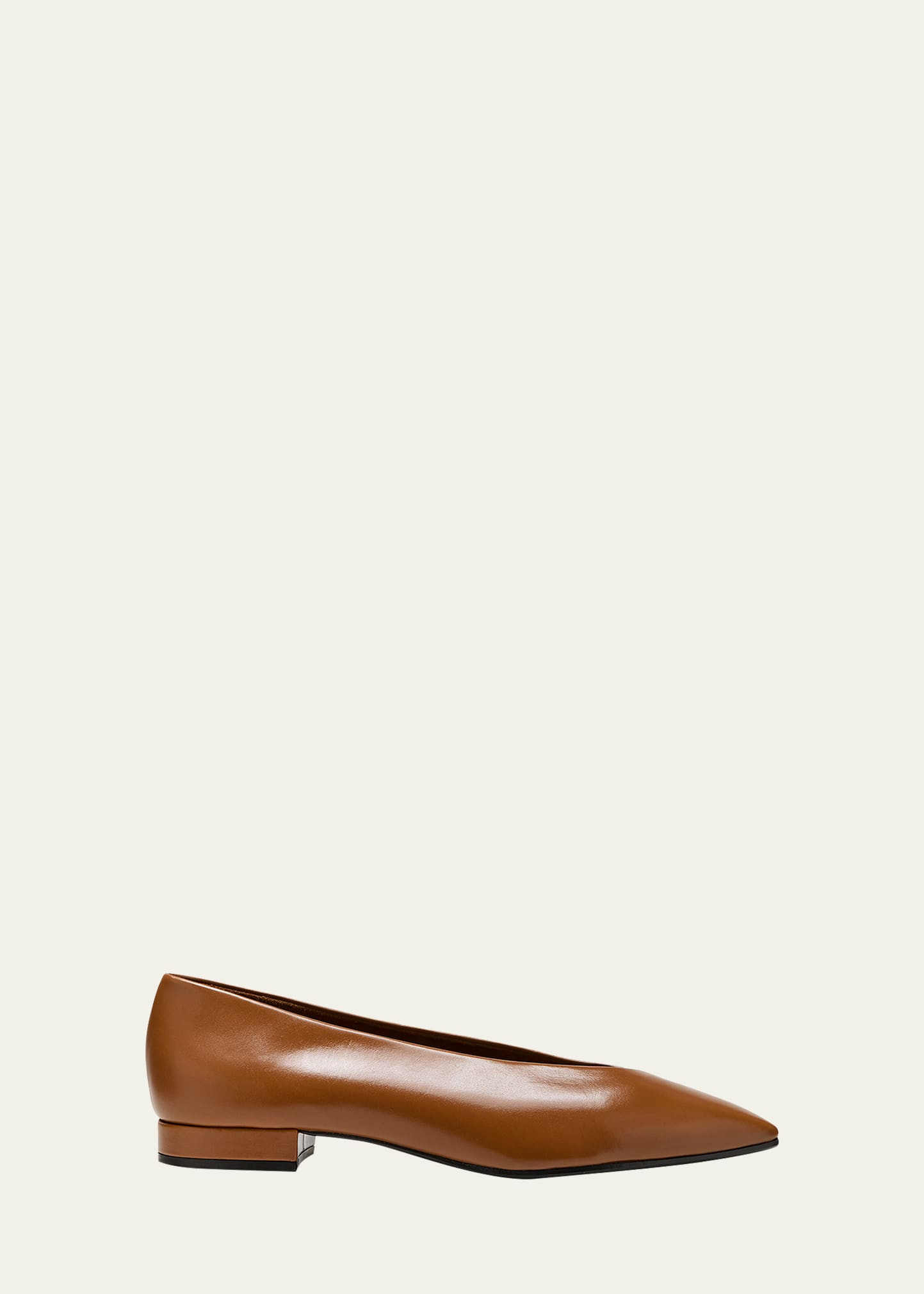 Loro Piana Rebecca Calfskin Ballerina Flats | Bergdorf Goodman
