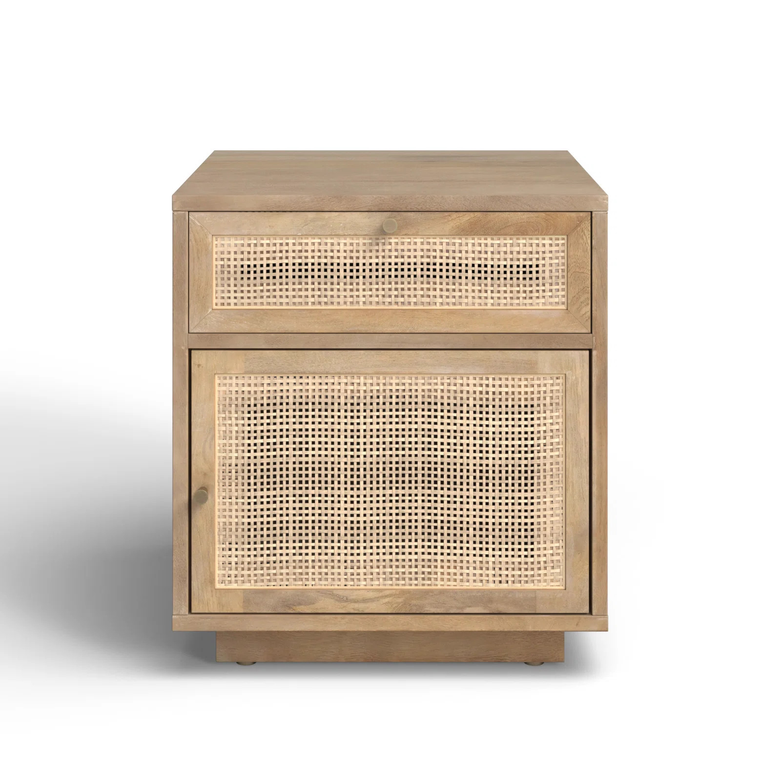 Cinna Solid Wood End Table with Storage | Wayfair North America