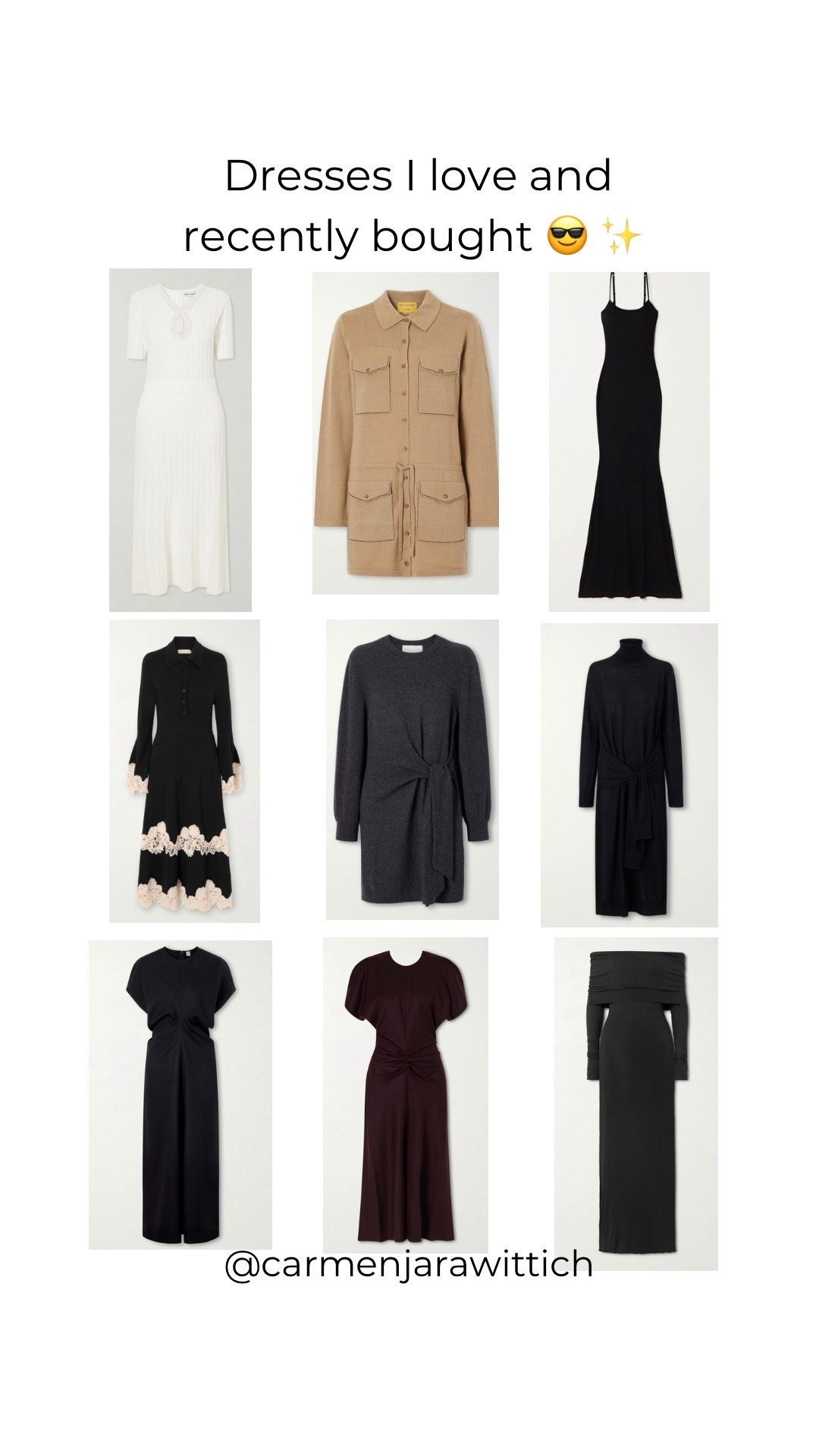 Bought myself some dresses, thought you might like them as well 🤍

#ltkeurope #ltkautumn #dresses #knitdresses #ltkdatenight

#LTKkleider #LTKFashionMonth #LTKdeutschland