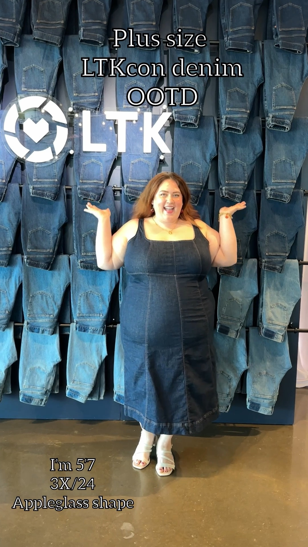A little plus size denim OOTD for LTKcon! The fit on this is true to size I’m in my usual 3X comfortably 💙 

#LTKCon #LTKPlusSize #LTKMidsize