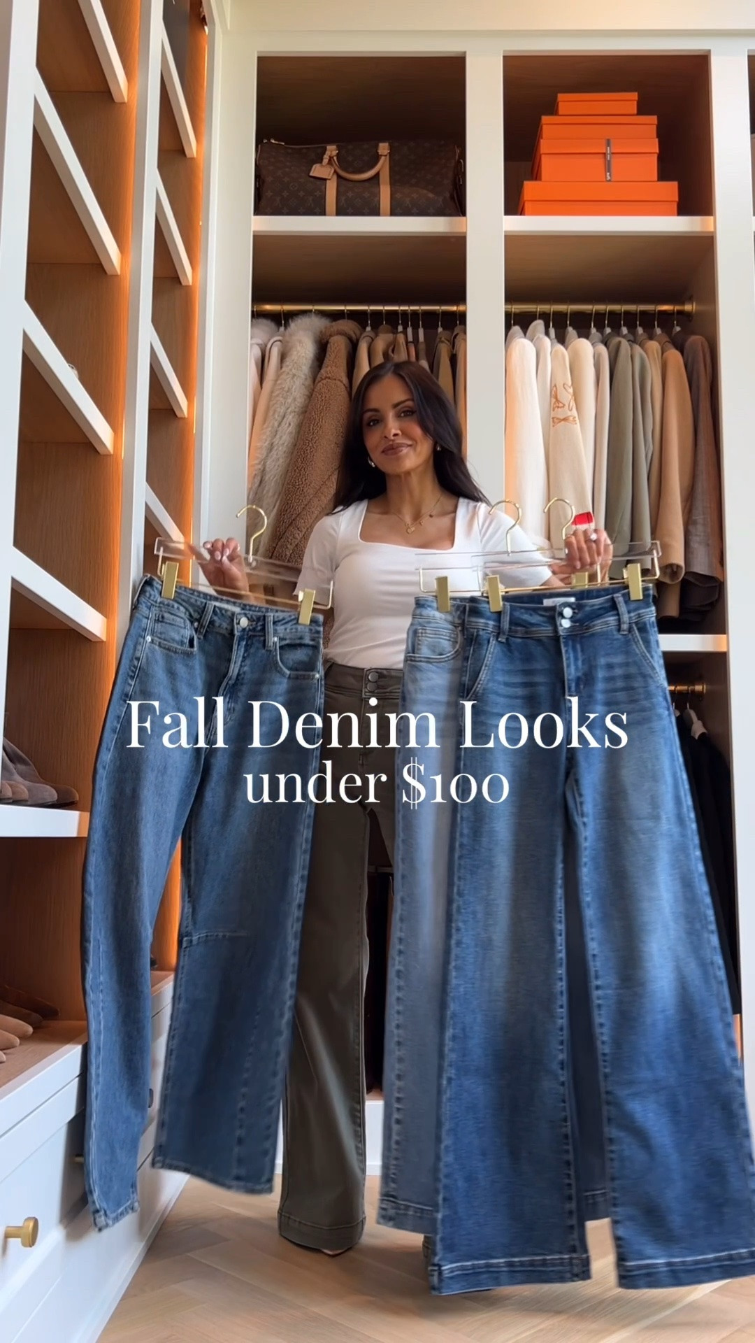 Fall denim looks under $100
Can’t get over these fall outfits! 
Use code MARIA15 for 15% off
Wearing a 24 in pants and XS in tops

#LTKOver40 #LTKmomlife #LTKSaleAlert