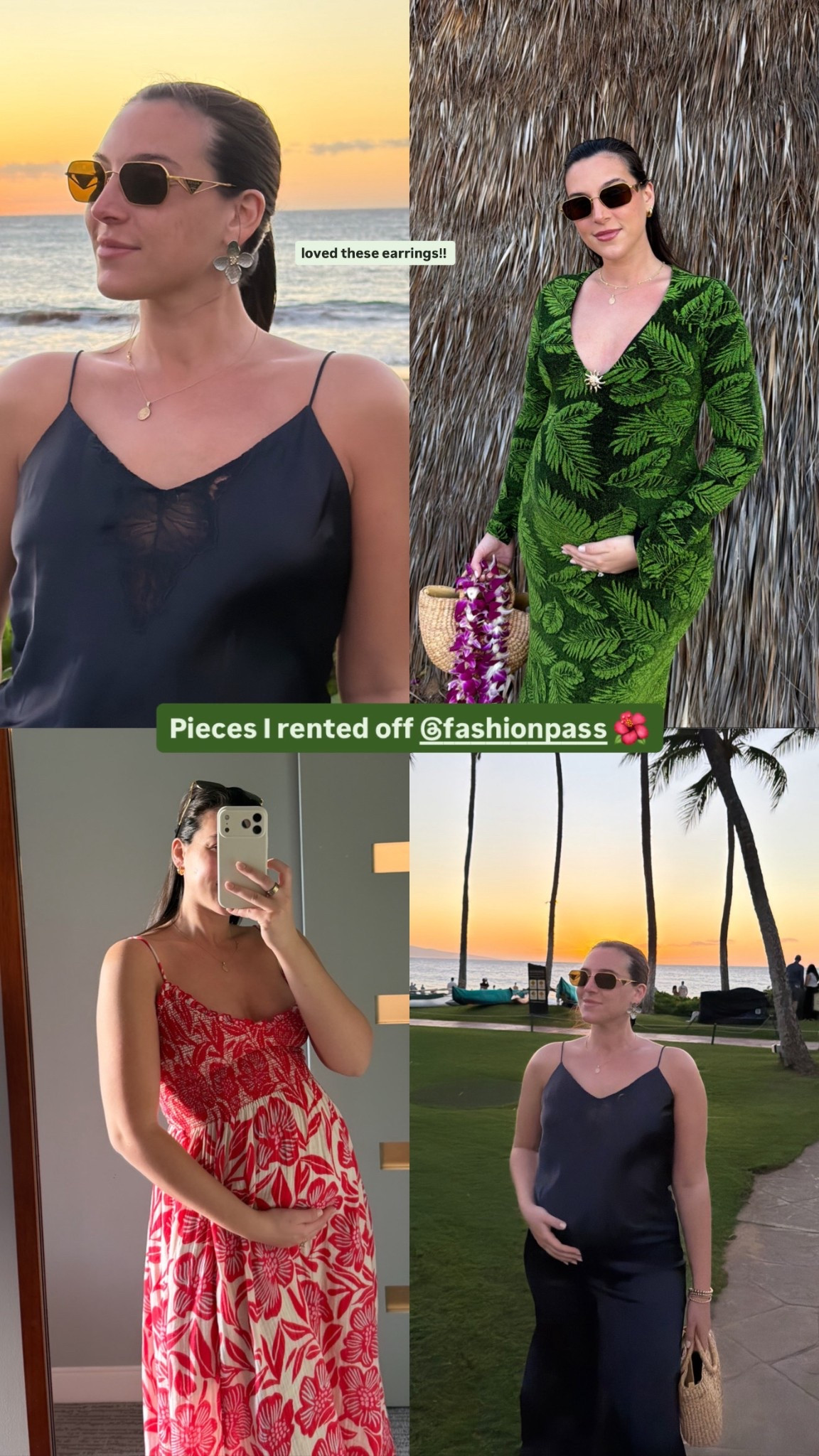 discount code: DANA10Y 

Order a size up since they are not made for maternity! 
#hawaii #babymoon #maternityvacation #pregnancyclothes 