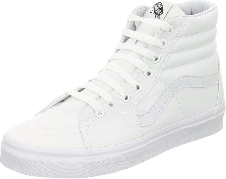 VANS Sk8-Hi Unisex Casual High-Top Skate Shoes, Comfortable and Durable in Signature Waffle Rubbe... | Amazon (US)