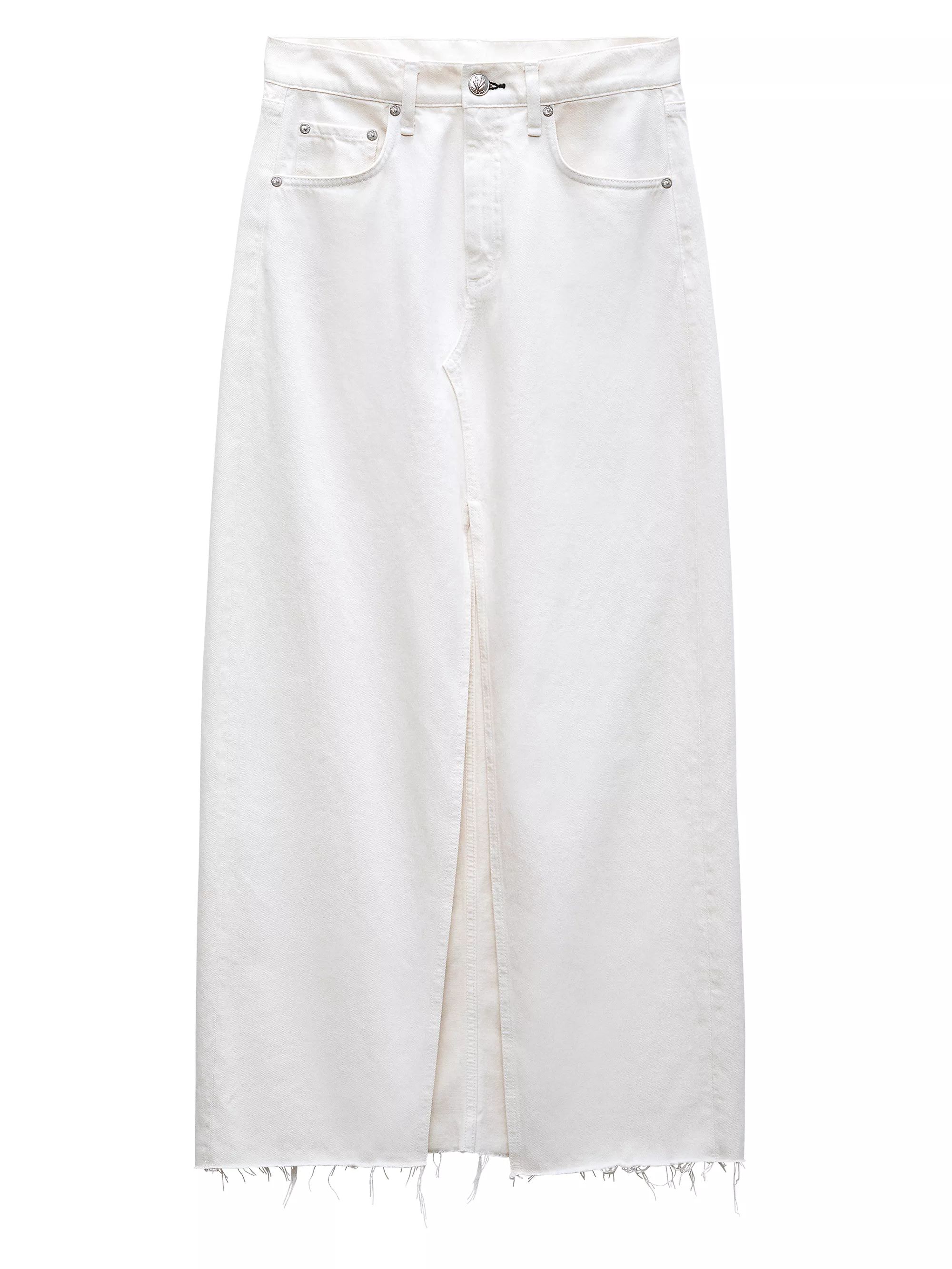 Avery Denim Maxi Skirt | Saks Fifth Avenue