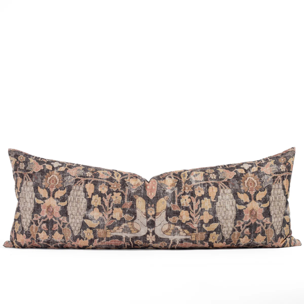 Kalida 16x42 Bolster Pillow, Walnut | Tonic Living