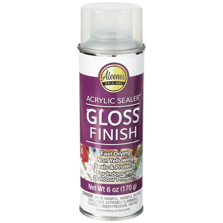 Aleene's Clear Acrylic Spray Sealer, Gloss 6 oz | Walmart (US)