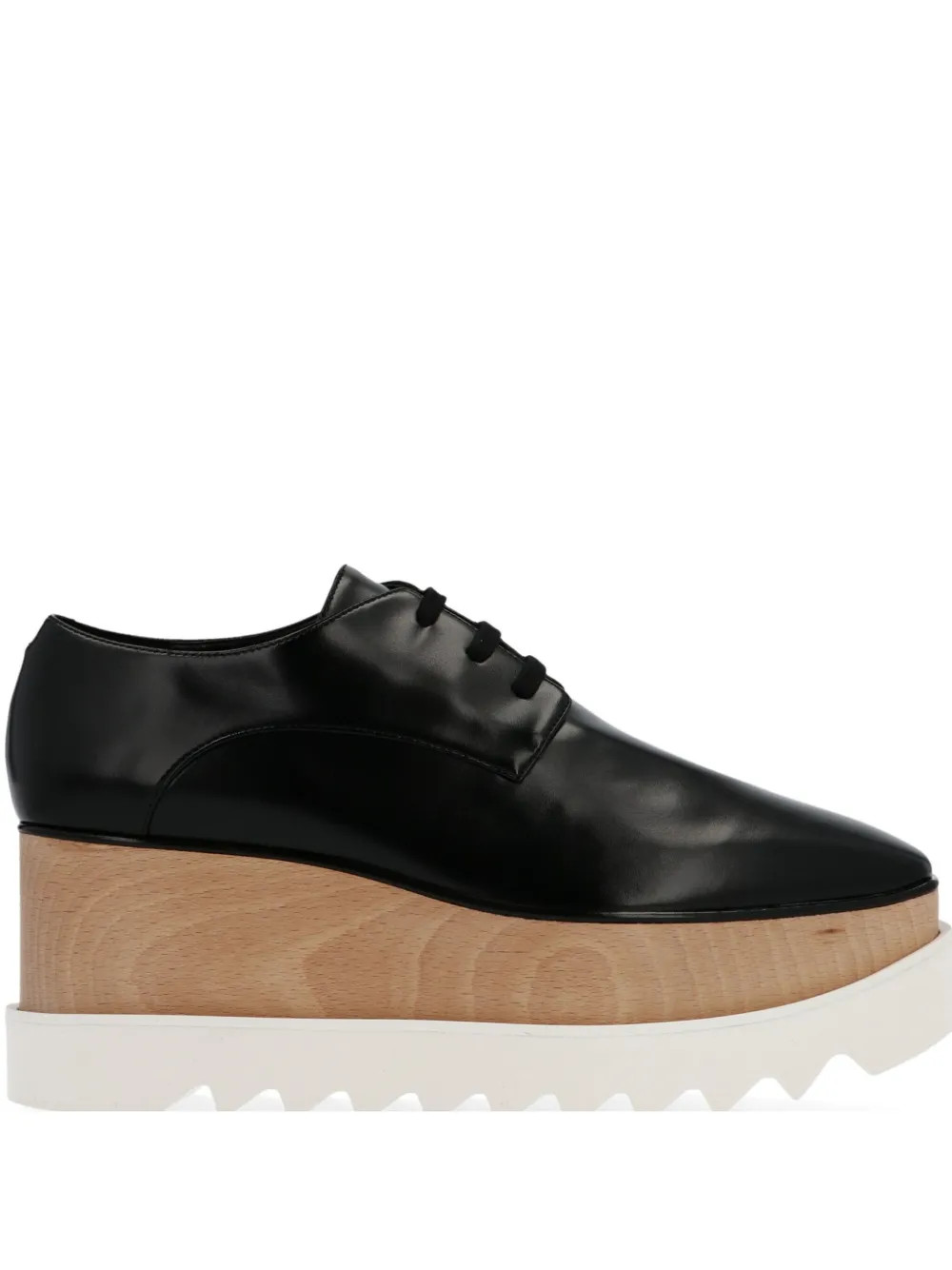 Stella McCartney Elyse lace-up Platform Derby Shoes  | Black | FARFETCH | Farfetch Global