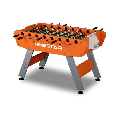 Orange + Gray Rectangular Manufactured Wood + Metal Foosball Tables | Wayfair North America