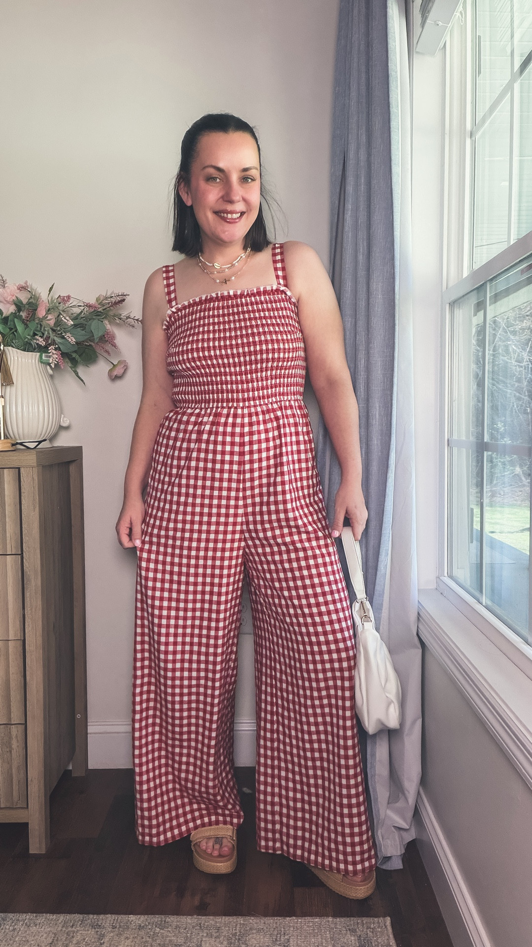 The perfect gingham jumpsuit for summer so cute and comfy. Amazon summer outfits 2026z

#LTKOver40 #LTKSaleAlert #LTKTravel