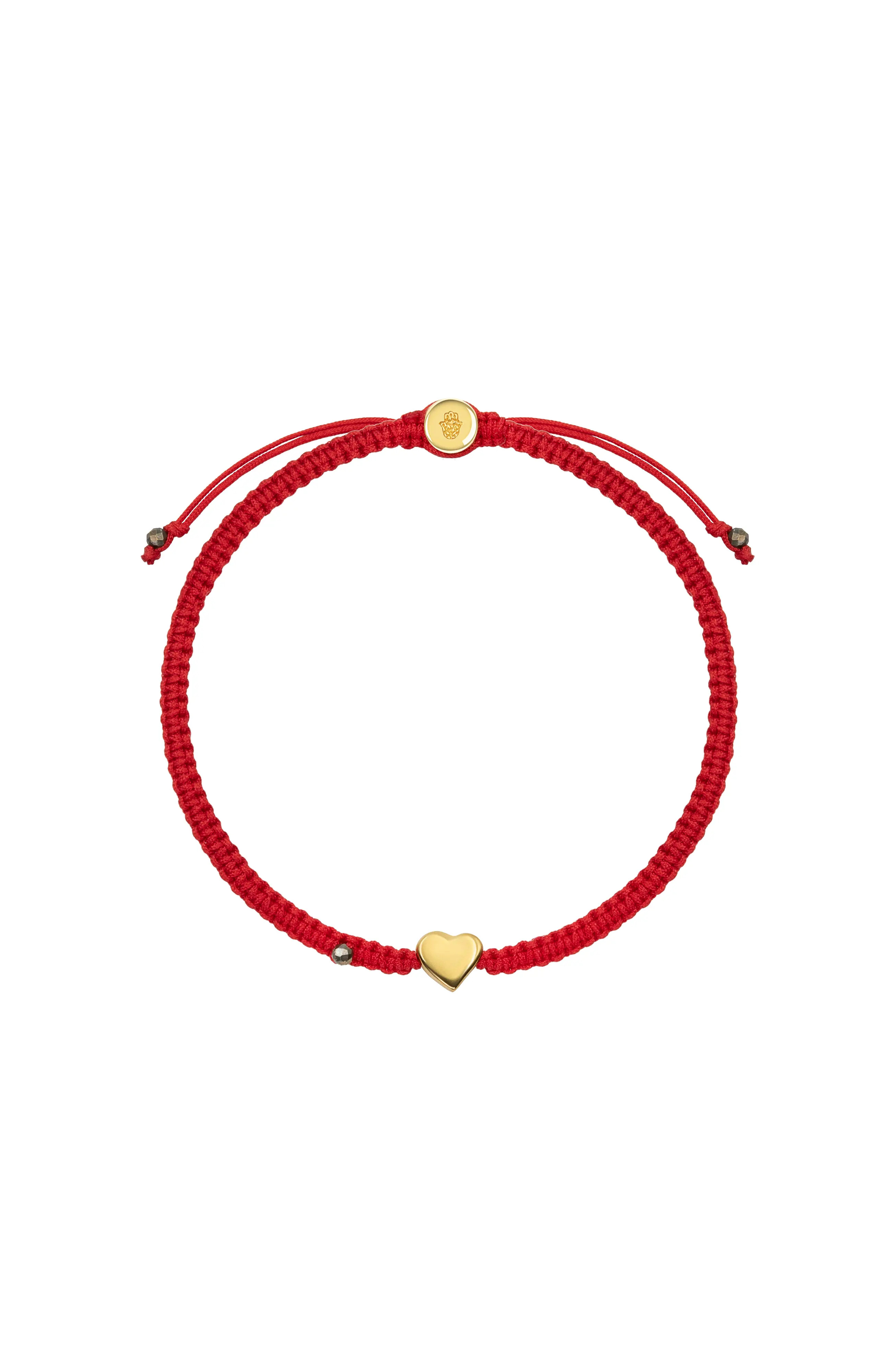 Enchanting Love - Red String Gold Heart Charm Bracelet (Women) | Nordstrom | Nordstrom