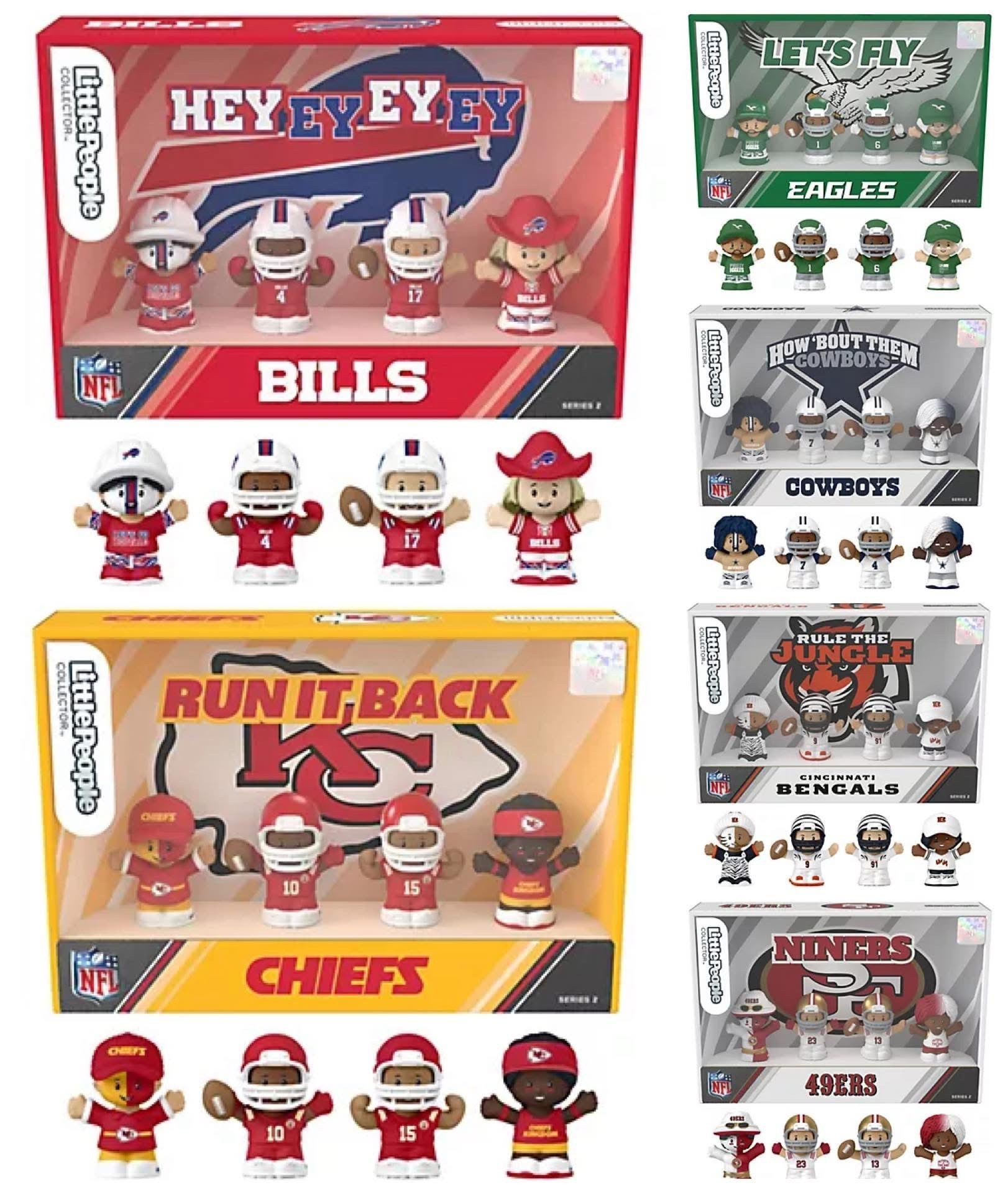 What a great gift!!! NFL Little People sets @qvc #loveqvc #ad