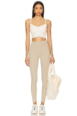 The Scrunch Sports Bra in Créme | Revolve Clothing (Global)