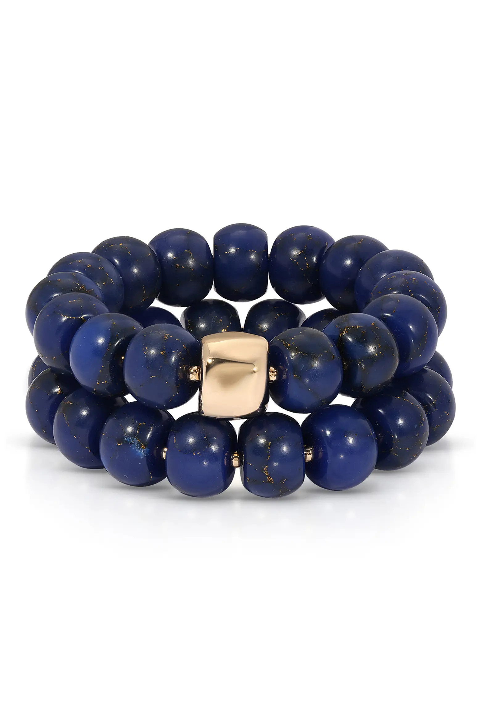 Ettika Lapis Lazuli Power Bead Bracelet Stack (Women) | Nordstrom | Nordstrom