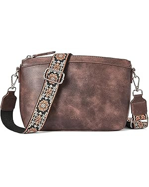 Crossbody Bags Purses for Women, Leather Cross Body Bags with Adjustable Strap, Women's Shoulder ... | Amazon (US)