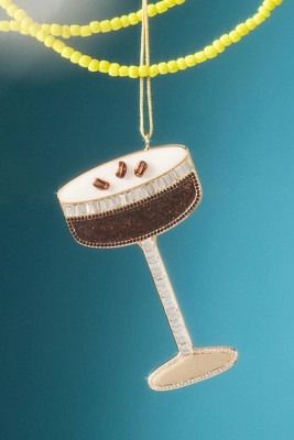 BaubleBar x Anthropologie Jeweled Cocktail Ornament | Anthropologie (US)