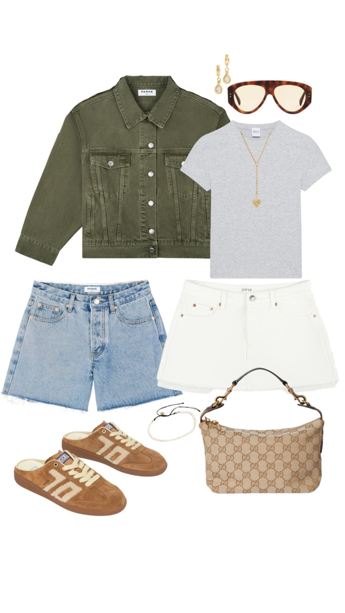 Outfit ideas for Back 70 sneakers! I like them best with shorts and skirts. Sunglasses are Jimmy Fairly