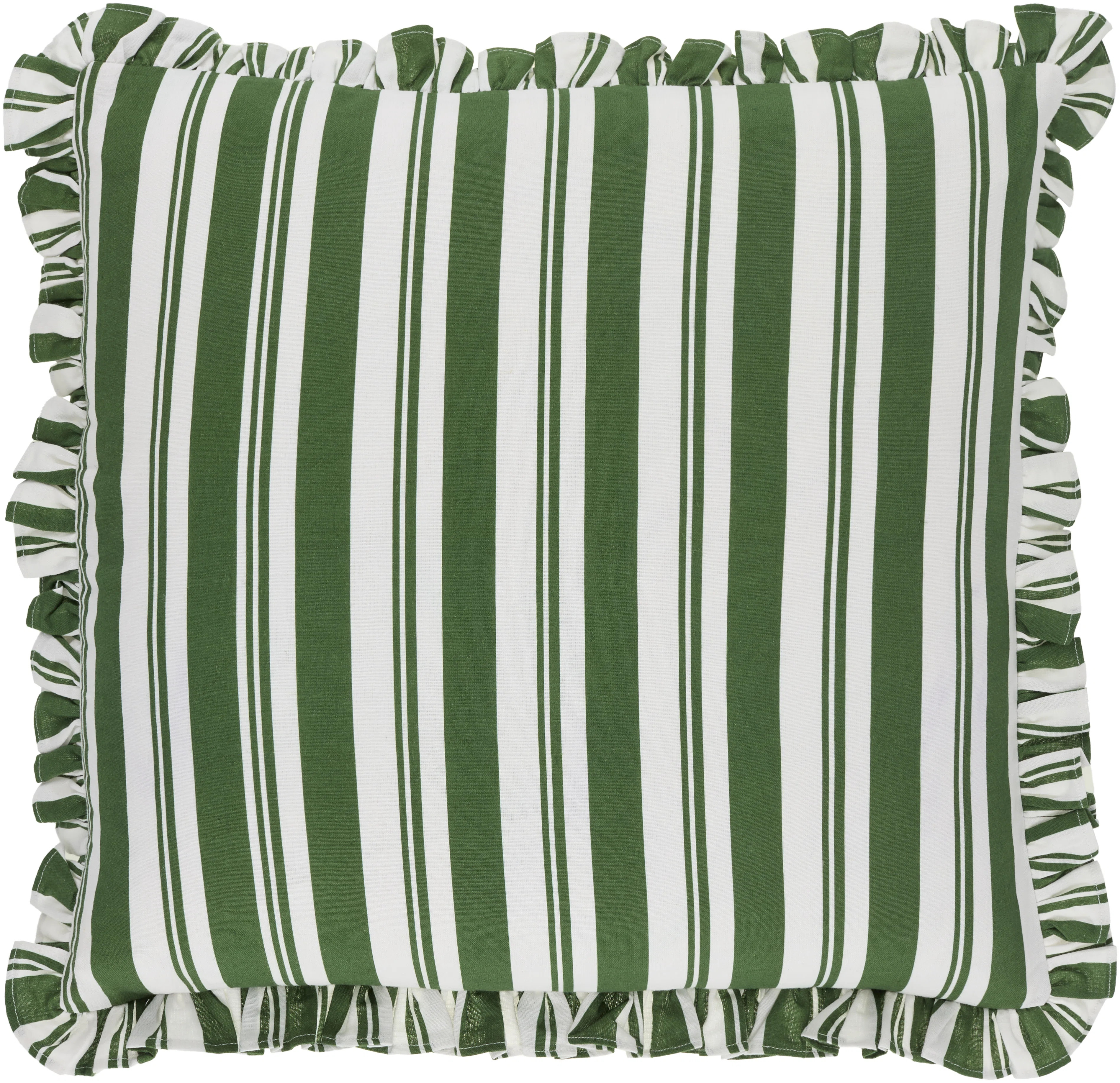 Aneatra Ruffled Cotton Throw Pillow | Birch Lane