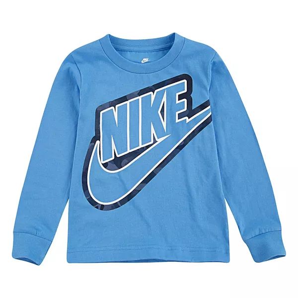 Toddler Boy Nike Futura Camo Outline Long Sleeve Graphic Tee | Kohl's