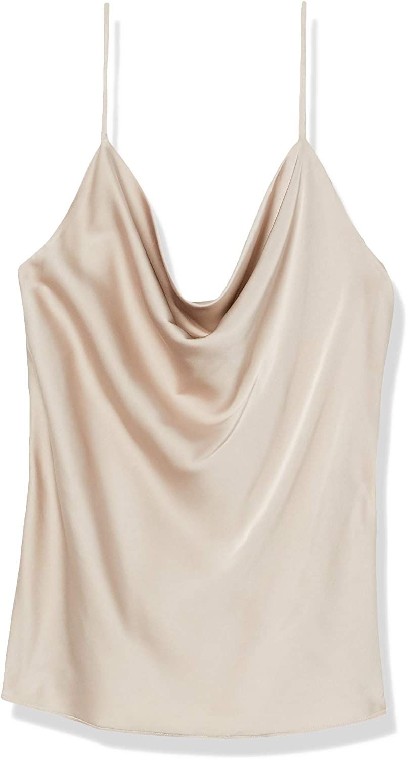 The Drop Women's Christy Cowl Neck Cami Silky Stretch Top | Amazon (US)