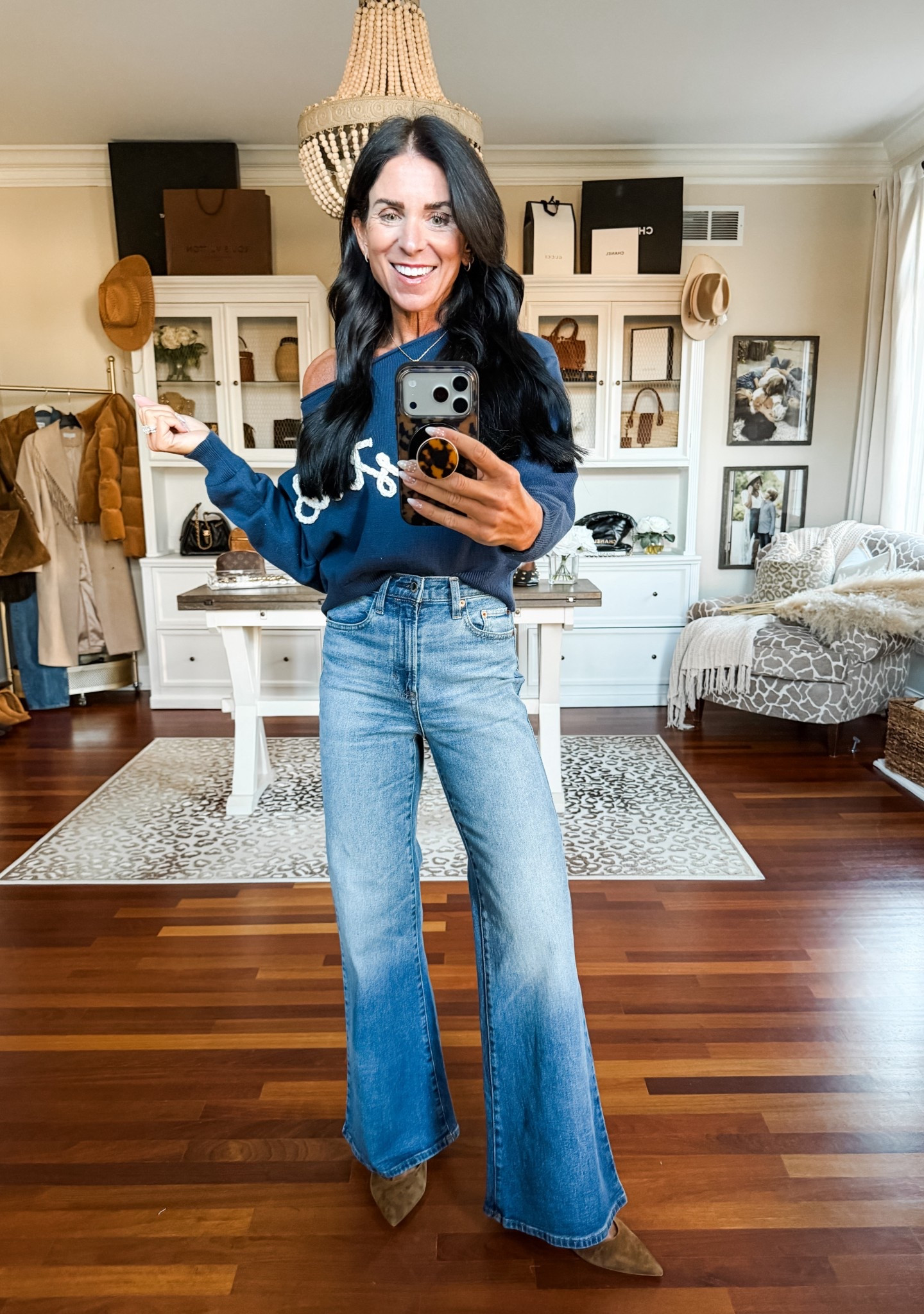 This coastal sweater is too cute!

#LTKFindsUnder50 #LTKootd