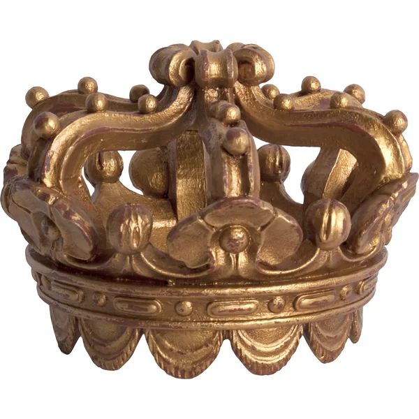Gilded Crown Sculpture | Wayfair North America