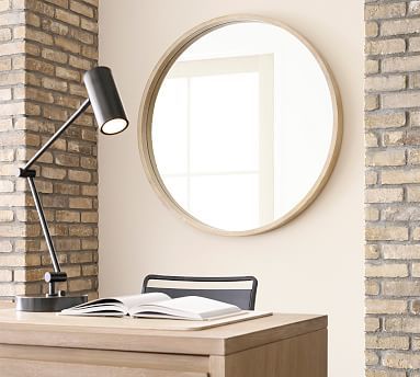Cayman 42&quot; Round Wall Mirror | Pottery Barn (US)