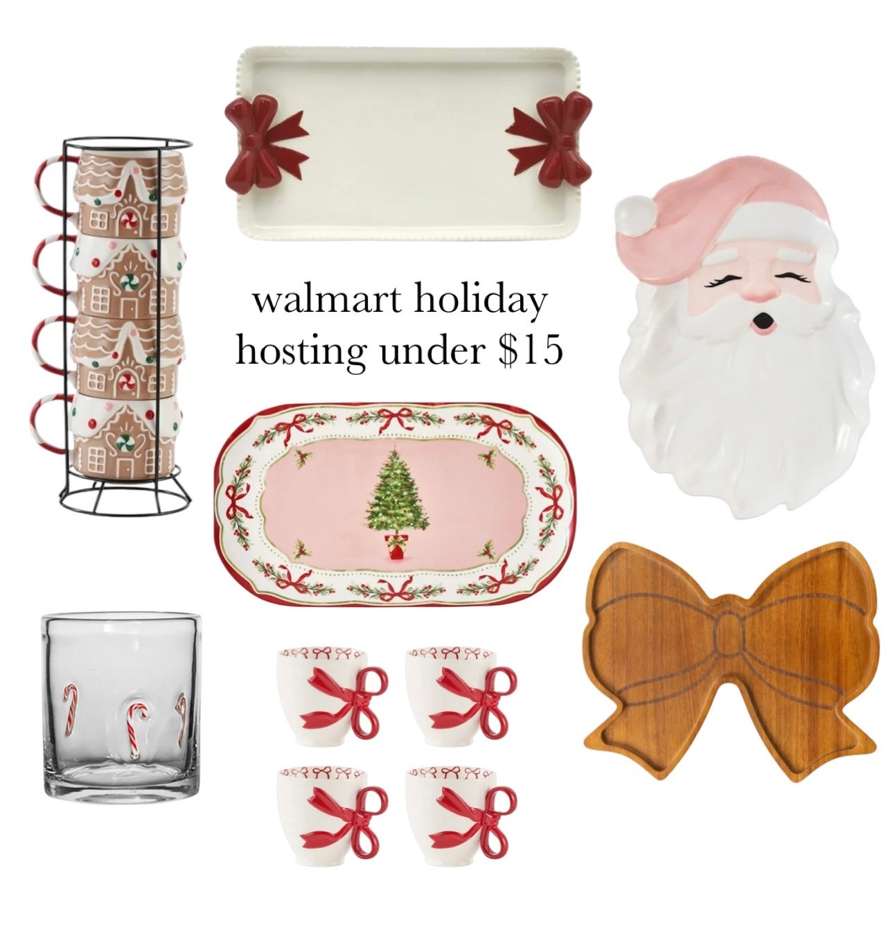 the cutest for holiday hosting! all from walmart and under $15, set of 4 coffee mugs under $20!

#LTKHoliday #LTKFindsUnder50 #LTKGiftGuide