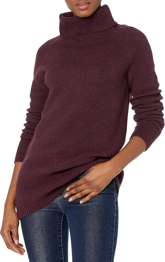 Goodthreads Women's Boucle Turtleneck Sweater | Amazon (US)