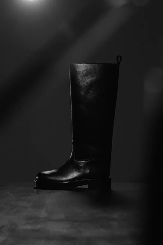 LEATHER BOOTS LIMITED EDITION | Zara UK