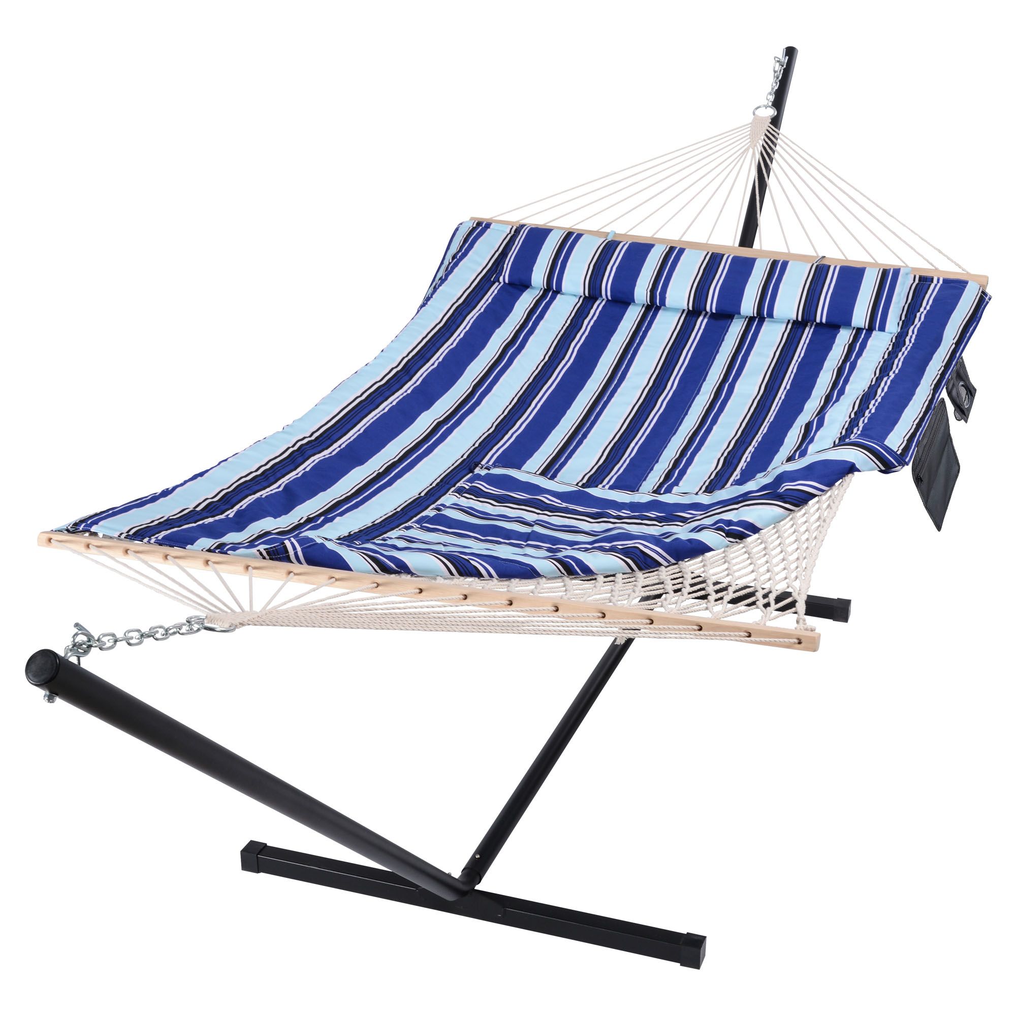 SUNCREAT Two Person Hammock with Stand Heavy Duty, Free Standing Hammocks Outdoors for 2 Person, ... | Walmart (US)