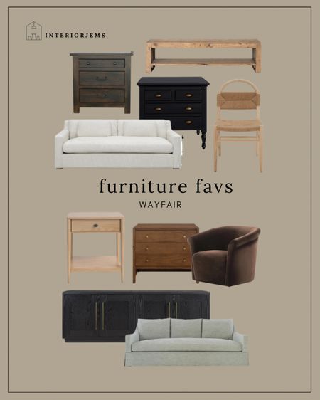 Recent furniture favorites from Wayfair, slipcovered sofa, bench, seat, sofa, black, accent, chest, large, nightstand, small, nightstand, solid wood, furniture, coffee table, natural coffee table, brown accent chair, lounge, chair, living room, furniture, bedroom, furnace

#LTKSaleAlert #LTKStyleTip #LTKHome