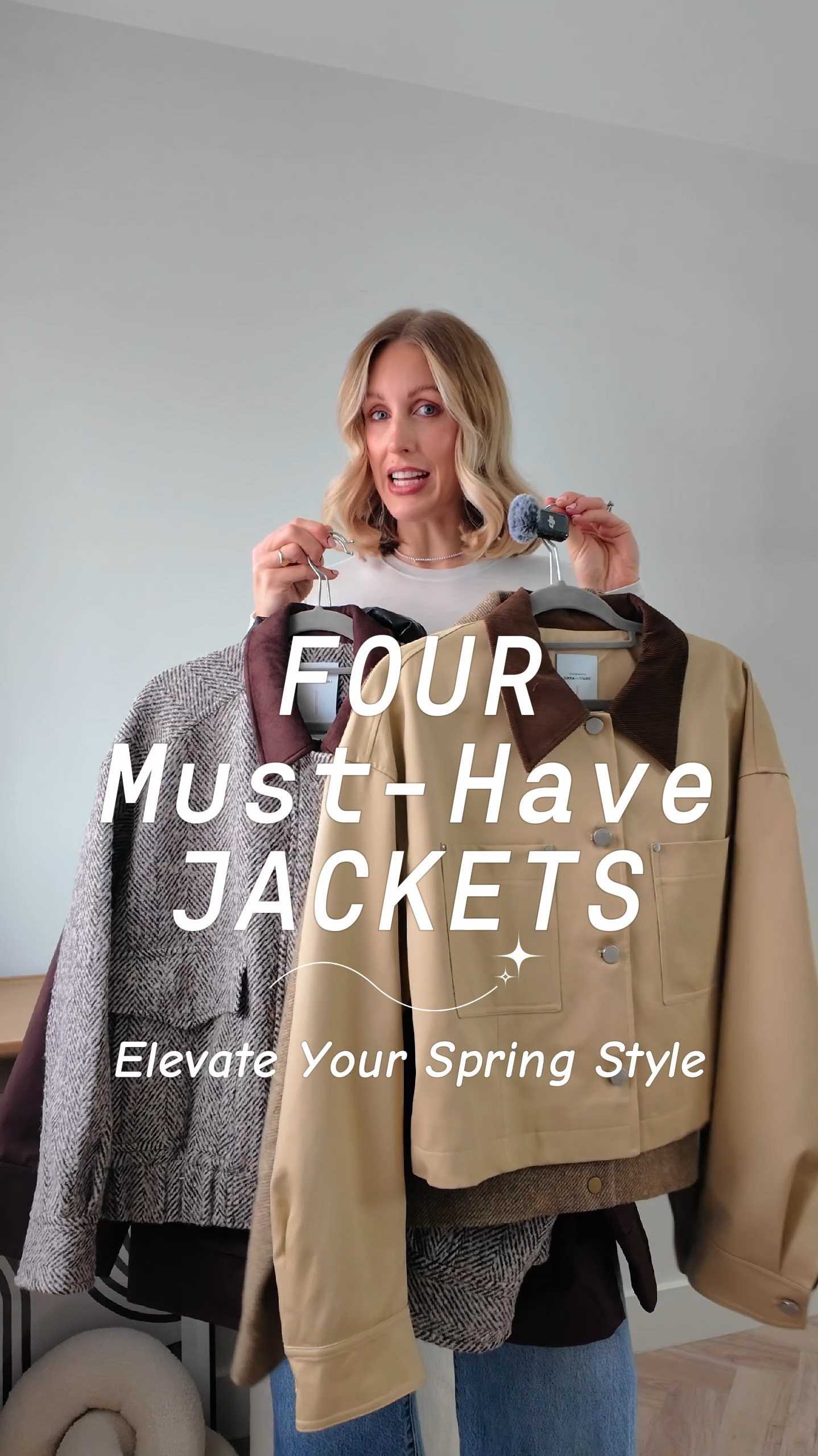 Spring jackets for your capsule wardrobe! find coat and spring outfit details all linked + get 12% off FABRIQUE (where my amazing jackets are from) with code - CHARLOTTE12 - I have tagged all Fabrique pieces as exact products *ad 

Jacket women
Bomber jacket
Barn coat
Barn jacket outfit
Spring fashion 

#LTKspring #LTKstyletip #LTKuk