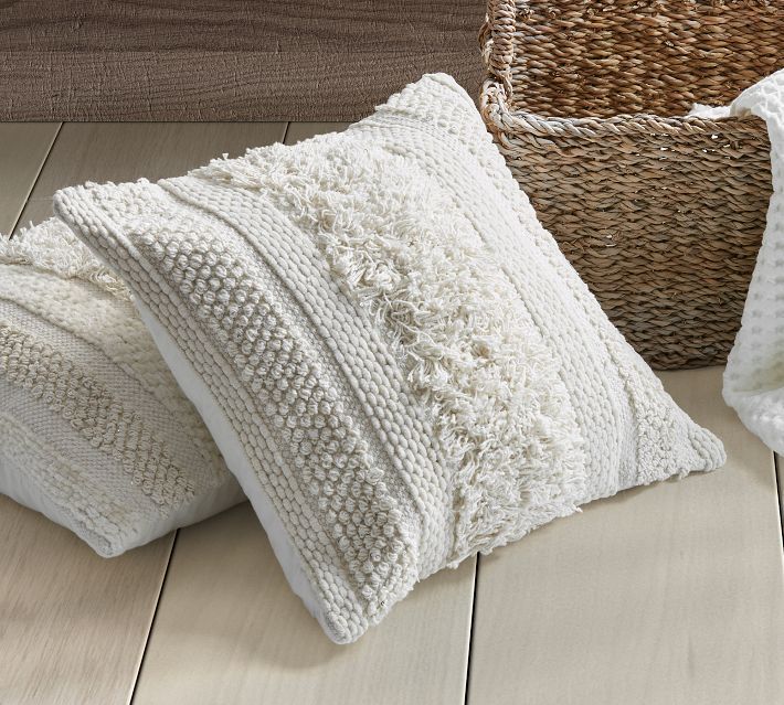 Mazzi Handloomed Pillow | Pottery Barn (US)