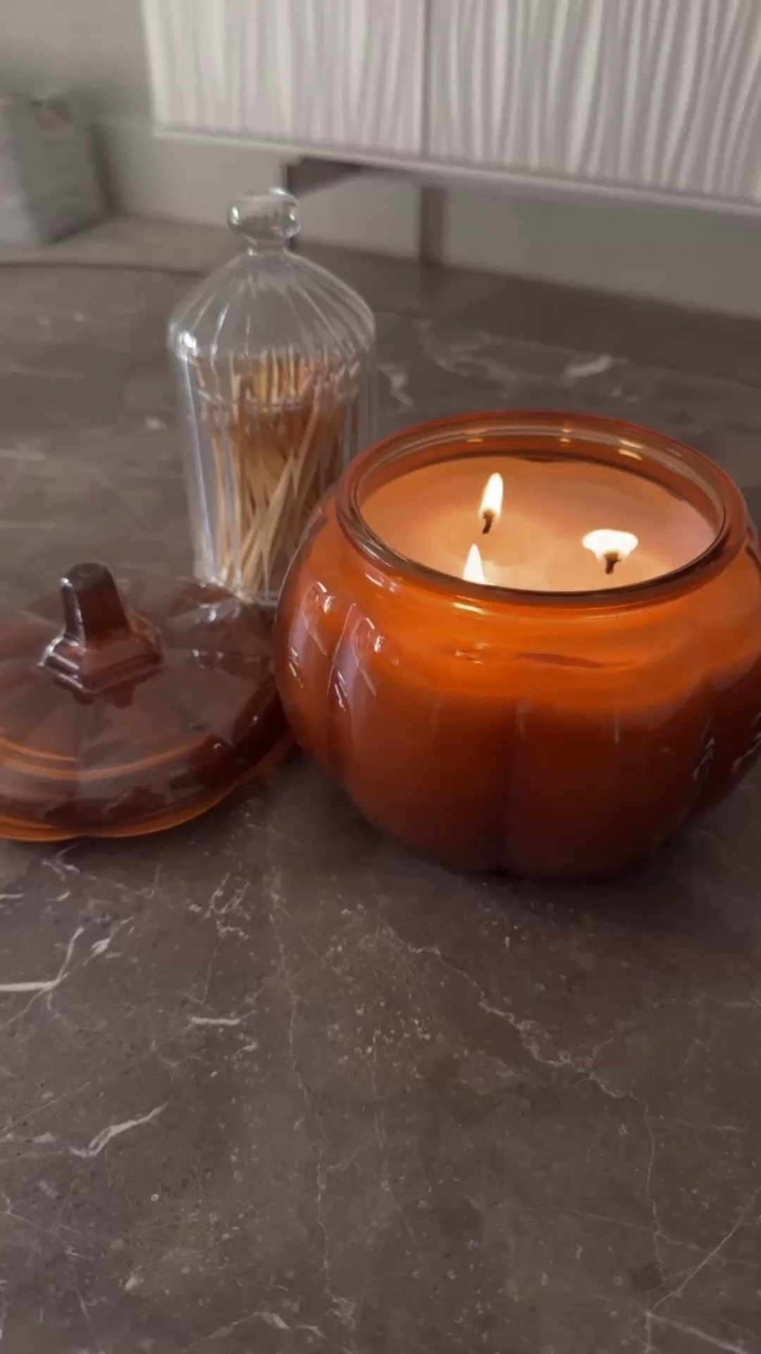 Happy October 🍂🤎 This candle smells amazing & is such a good price for its size! 

#LTKHalloween #LTKHome #LTKSeasonal