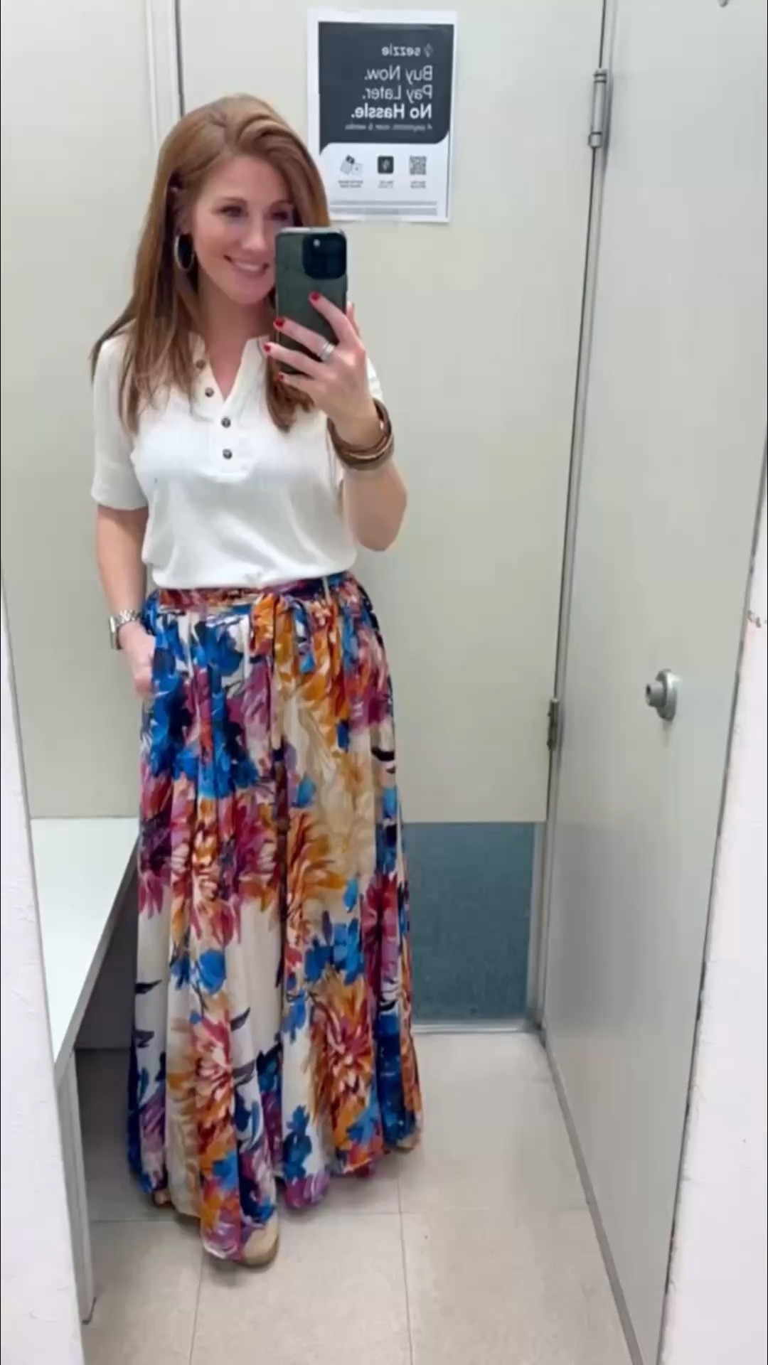 A cute spring same summer outfit doesn’t have to be complicated. This one is cute, colorful, and affordable. Stephanie is 5’3”, so technically a petite. 

#LTKOver40