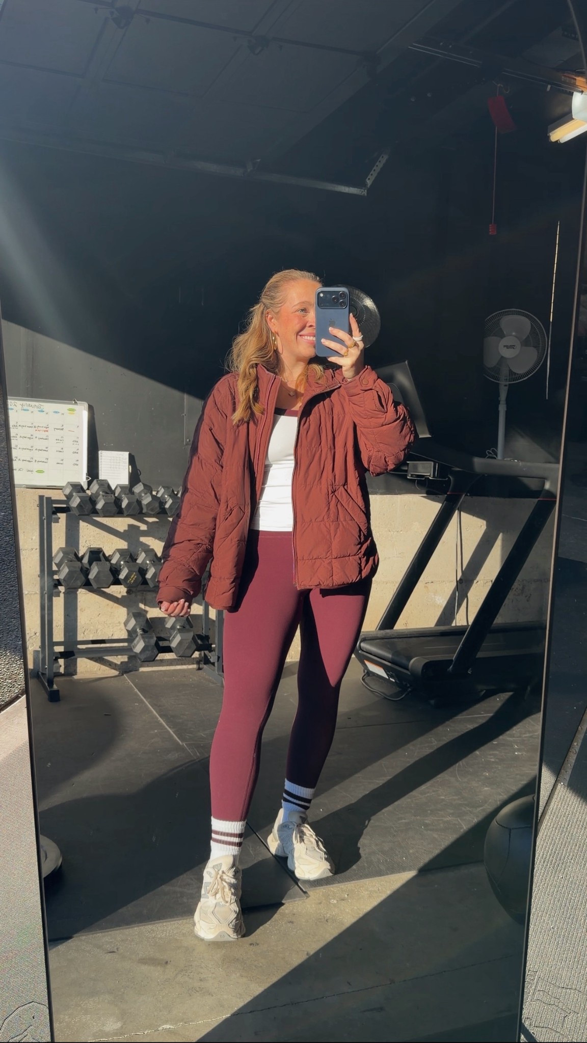 Hot Mom Walk Outfit of the Day 👟🔥☀️ Included an Amazon look for less of the bra and leggings 

Wearing a large in the cami and jacket! 

Size 10/12 | M/L | 5’3” 

#LTKfitnessgoals #LTKActive #LTKMidsize