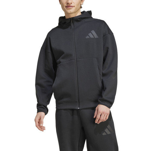 adidas Mens adidas Z.N.E. Full-Zip - Mens Black Size M | Champs Sports