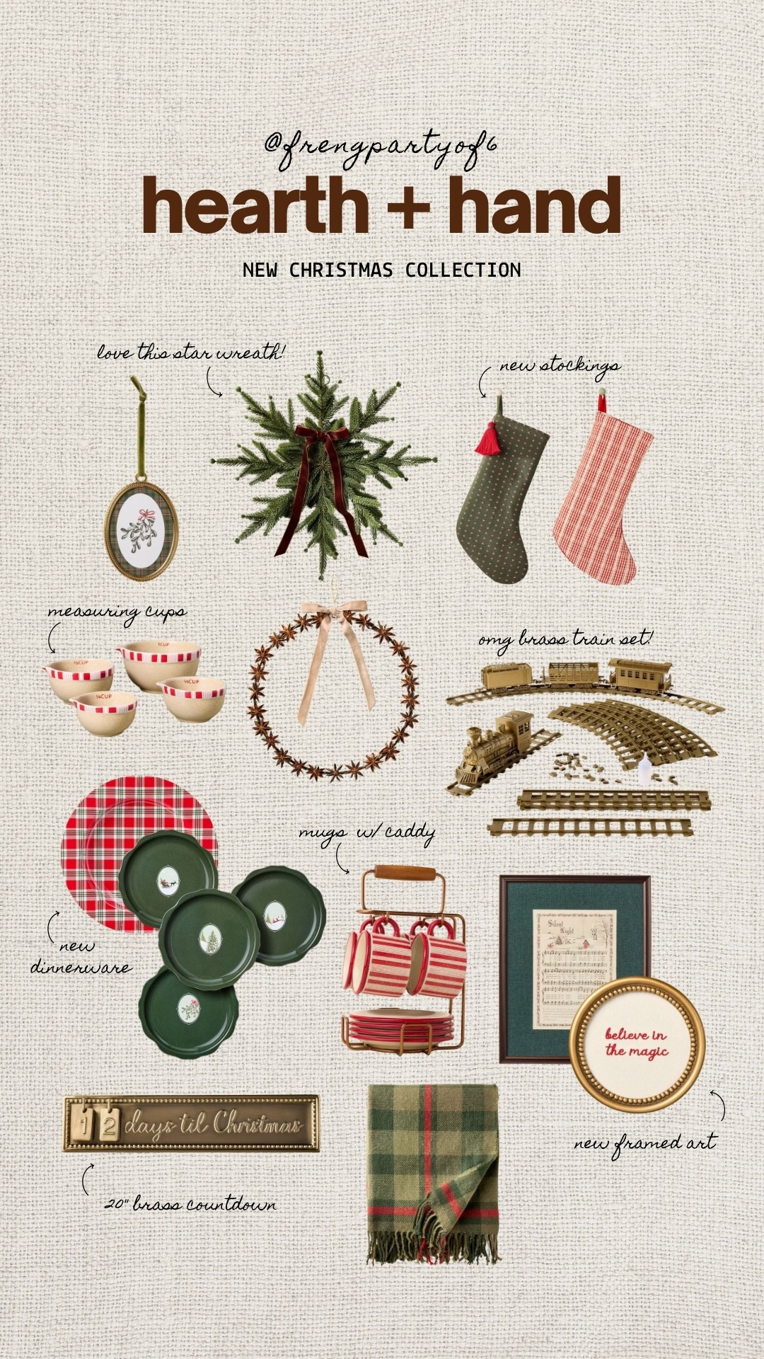 New Hearth and Hand Christmas collection drops next Sunday, 10/4! Here’s what I’m eying 😍 I love that there’s a lot of repeats from last year and similar items, patterns and colors that you can pair with last year’s collection too!

#LTKHome #LTKSeasonal