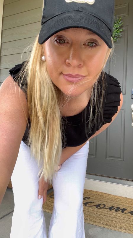 ✨Tap the bell above for daily elevated Mom outfits.

Today's summer casual outfit, white gauzy pants, black tank with shoulder ruffles.

"Helping You Feel Chic, Comfortable and Confident." -Lindsey Denver 🏔️ 

#Nordstrom  #tjmaxx #marshalls #zara  #viral #h&m   #neutral  #petal&pup #designer #inspired #lookforless #dupes #deals  #bohemian #abercrombie    #midsize #curves #plussize   #minimalist   #trending #trendy #summer #summerstyle #summerfashion #chic  #oliohant #springdtess  #springdress #tuckernuck


Follow my shop @Lindseydenverlife on the @shop.LTK app to shop this post and get my exclusive app-only content!

#liketkit 
@shop.ltk
https://liketk.it/4HR0C

Follow my shop @Lindseydenverlife on the @shop.LTK app to shop this post and get my exclusive app-only content!

#liketkit #LTKMidsize #LTKOver40 #LTKFindsUnder100
@shop.ltk
https://liketk.it/4HRsS