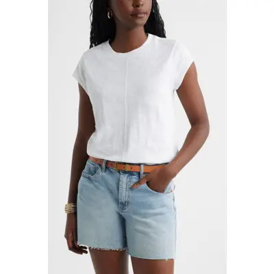 caslon(r) Short Raglan Sleeve Cotton Tee in Green Ease at Nordstrom, Size X-Large | Nordstrom
